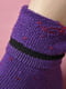Носки махровые фиолетового цвета | 6687495 | фото 3