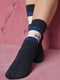 Шкарпетки махрові темно-синього кольору | 6687496 | фото 2