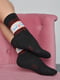 Шкарпетки махрові чорного кольору | 6687497 | фото 2