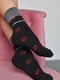 Шкарпетки махрові чорного кольору | 6687504 | фото 2