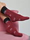 Шкарпетки махрові бордового кольору | 6687505 | фото 2