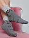 Носки махровые серого цвета | 6687506 | фото 2