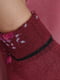 Носки махровые бордового цвета | 6687509 | фото 3