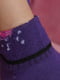 Шкарпетки махрові фіолетового кольору | 6687511 | фото 3
