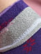 Шкарпетки махрові фіолетового кольору | 6687514 | фото 3