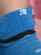 Носки махровые голубого цвета | 6687515 | фото 3