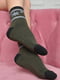 Шкарпетки махрові кольору хакі | 6687520 | фото 2