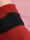 Шкарпетки махрові медичні без гумки червоного кольору | 6687525 | фото 3