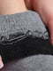 Носки махровые медицинские без резинки серого цвета | 6687526 | фото 3