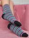 Шкарпетки махрові в смужку | 6687536 | фото 2