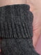 Носки с верблюжьей шерстью и ослабленной резинкой темно-серые | 6687549 | фото 3