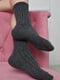 Носки с верблюжьей шерстью и ослабленной резинкой темно-серые | 6687572 | фото 2