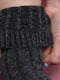Носки с верблюжьей шерстью и ослабленной резинкой темно-серые | 6687572 | фото 3