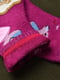 Шкарпетки махрові фіолетового кольору | 6687595 | фото 3