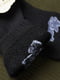 Носки махровые черного цвета | 6687602 | фото 3