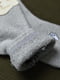 Шкарпетки махрові сірого кольору | 6687604 | фото 3