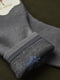 Шкарпетки махрові сірого кольору | 6687606 | фото 3