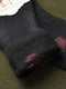 Носки махровые черного цвета | 6687607 | фото 3