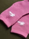 Шкарпетки махрові рожевого кольору | 6687610 | фото 2