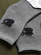Носки махровые серого цвета | 6687619 | фото 2