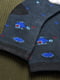 Носки махровые темно-синего цвета | 6687622 | фото 2