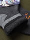 Носки махровые темно-серого цвета | 6687630 | фото 3