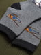 Шкарпетки махрові сірого кольору | 6687633 | фото 2