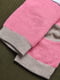 Шкарпетки махрові рожевого кольору з малюнком. | 6687642 | фото 2