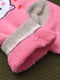 Шкарпетки махрові рожевого кольору з малюнком. | 6687642 | фото 3