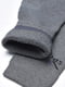 Носки махровые серого цвета | 6687651 | фото 3