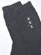 Носки махровые темно-серого цвета | 6687656 | фото 2