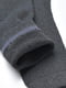 Шкарпетки махрові темно-сірого кольору | 6687659 | фото 3