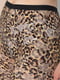 Бриджи гипюровые леопардового цвета | 6687838 | фото 4