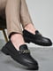 Туфли-лоферы черного цвета | 6687899 | фото 2