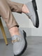 Туфли-лоферы серого цвета | 6687903