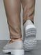 Туфли-лоферы серого цвета | 6687904 | фото 3