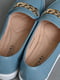 Туфлі-лофери блакитного кольору | 6687906 | фото 4