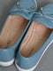 Туфлі-лофери блакитного кольору | 6687907 | фото 4
