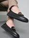 Туфли-лоферы черного цвета | 6687908 | фото 2