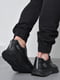 Кросівки чорного кольору на шнурівці | 6688026 | фото 3