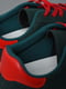 Кросівки темно-зеленого кольору на шнурівці | 6688028 | фото 4