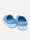 Кроксы светло-голубого цвета | 6688062 | фото 4
