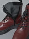 Ботинки демисезонные бордового цвета | 6688113 | фото 4