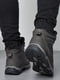 Ботинки зимние на меху цвета хаки | 6688173 | фото 3