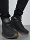 Зимові черевики на хутрі чорного кольору | 6688177 | фото 2