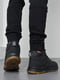 Зимові черевики на хутрі чорного кольору | 6688177 | фото 3