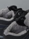 Зимові черевики на хутрі чорного кольору | 6688180 | фото 4
