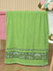Полотенце банное махровое зеленое | 6688468 | фото 2