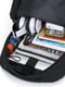Набір чорного кольору: рюкзак, сумка через плече, гаманець | 6688621 | фото 2