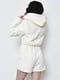 Пижама-комбинезон белая | 6688628 | фото 3
